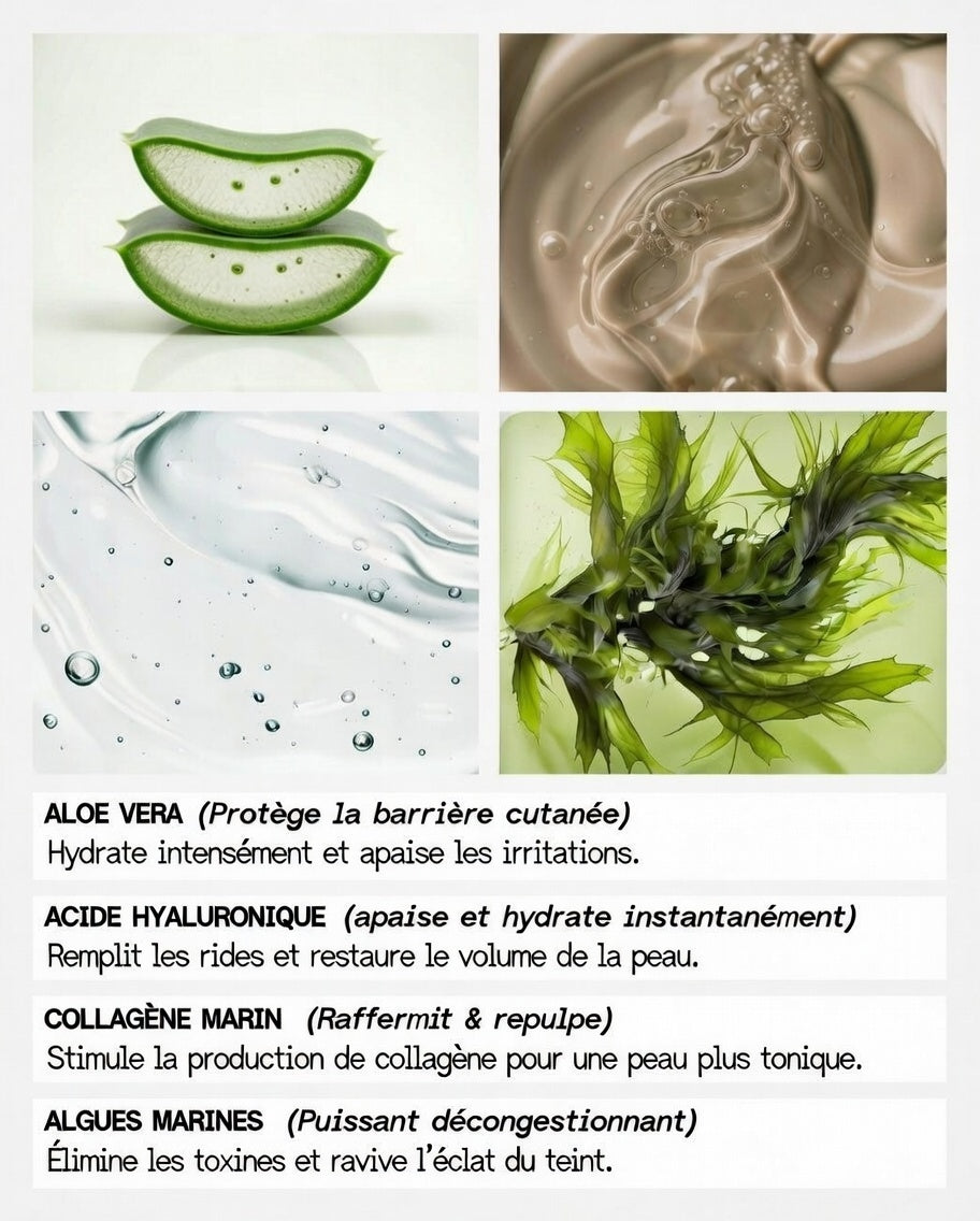 Patchs Yeux Collagène & Or 24K – Hydratation Intense & Anti-Cernes (60 Patchs)