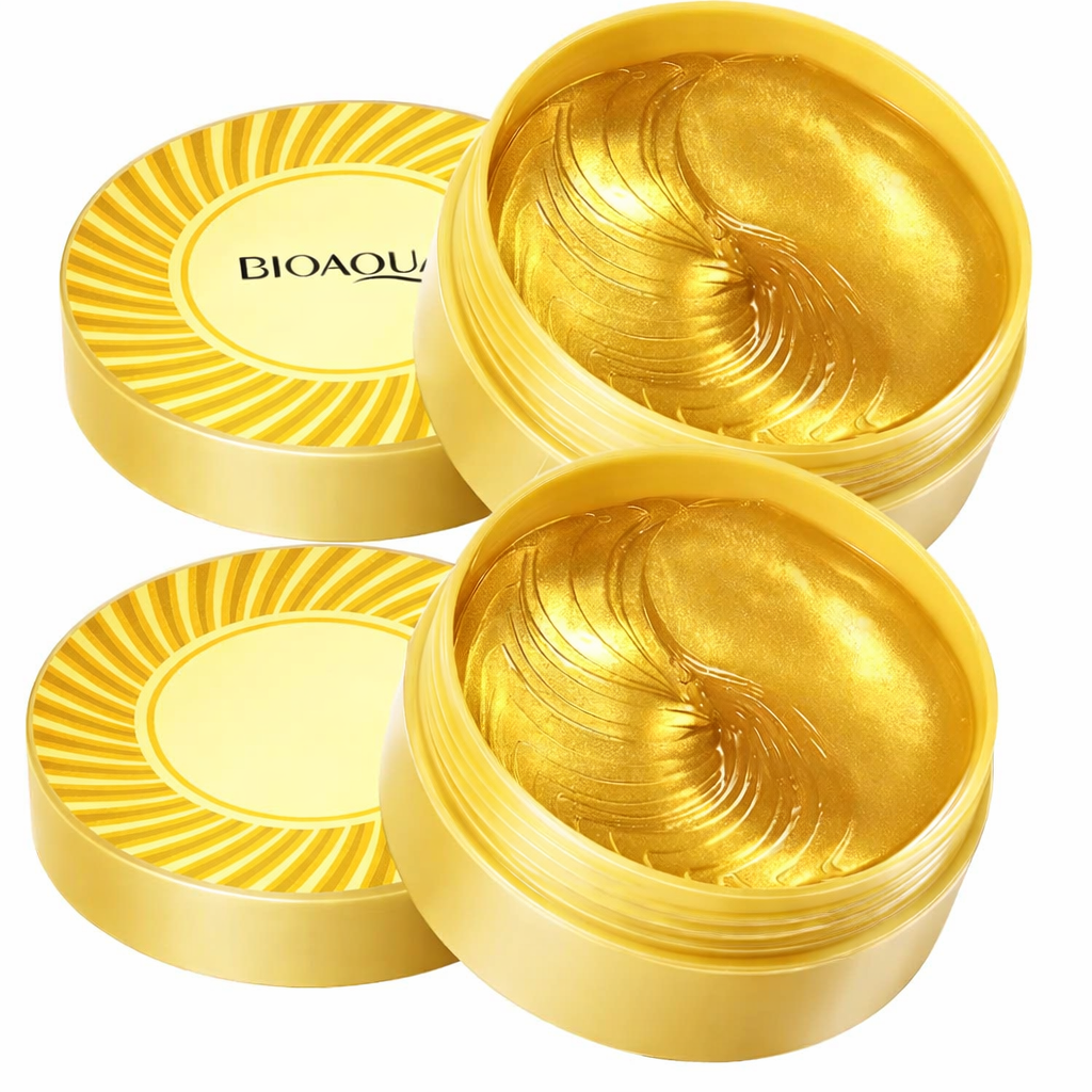 Patchs Yeux Collagène & Or 24K – Hydratation Intense & Anti-Cernes (60 Patchs)